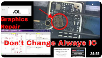 Note 7 Graphics Repair-IC Reball& Change but 