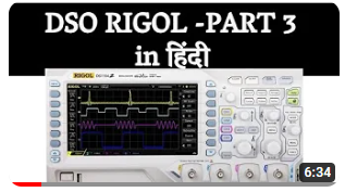 Part -3 Basic Function of RIGOL 4 Channel DSO